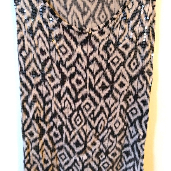 Inc International Concepts Sequin Top Blouse. - Picture 7 of 8